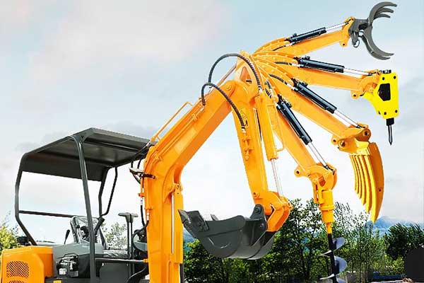 Use excavator attachments skillfully to double your profit!